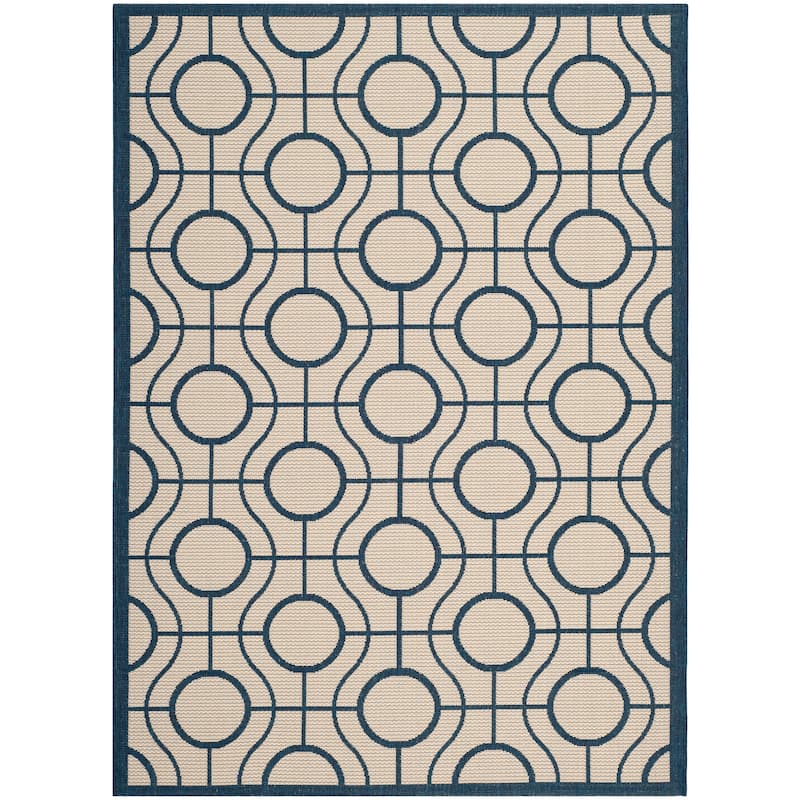 SAFAVIEH Courtyard Pazia Indoor/ Outdoor Waterproof Patio Backyard Rug