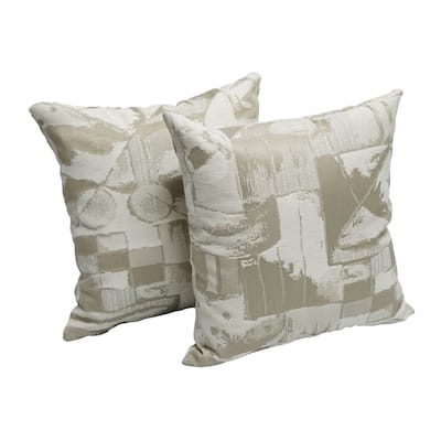 17-inch Jacquard Throw Pillows (Set of 1, 2,or 4)