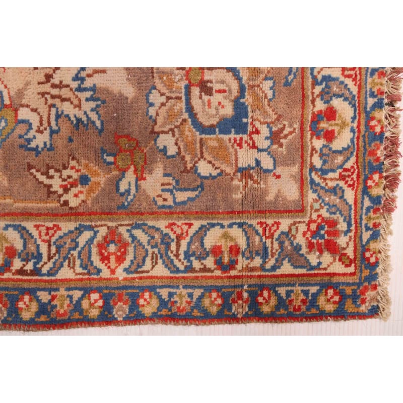 ECARPETGALLERY Hand-knotted Antalya Vintage Red Wool Rug - 9'9 x 13'9