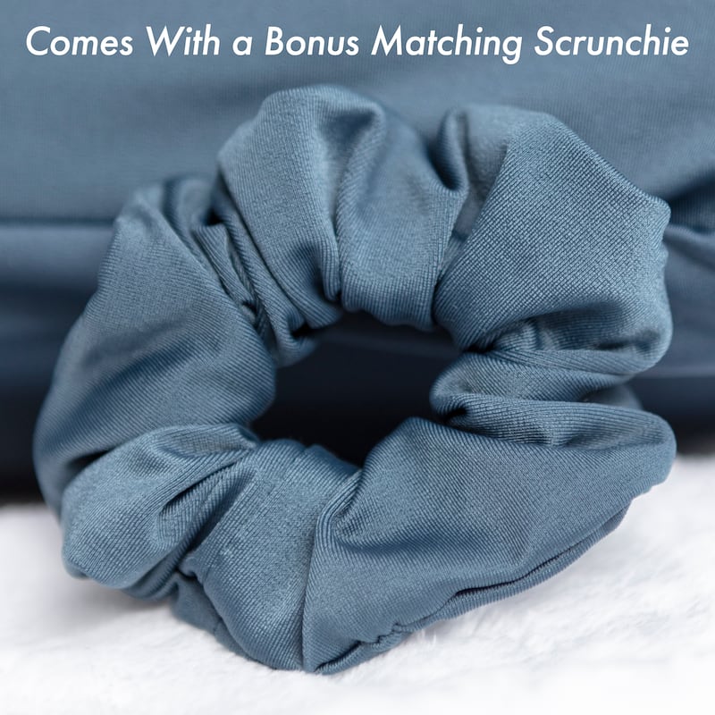 Beauty Pillow Cover Keeps Hair Tangle Free and Bonus Matched Scrunchie
