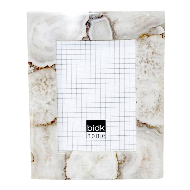 Swirly Agate Photo Frame - 5'x7' - Brown