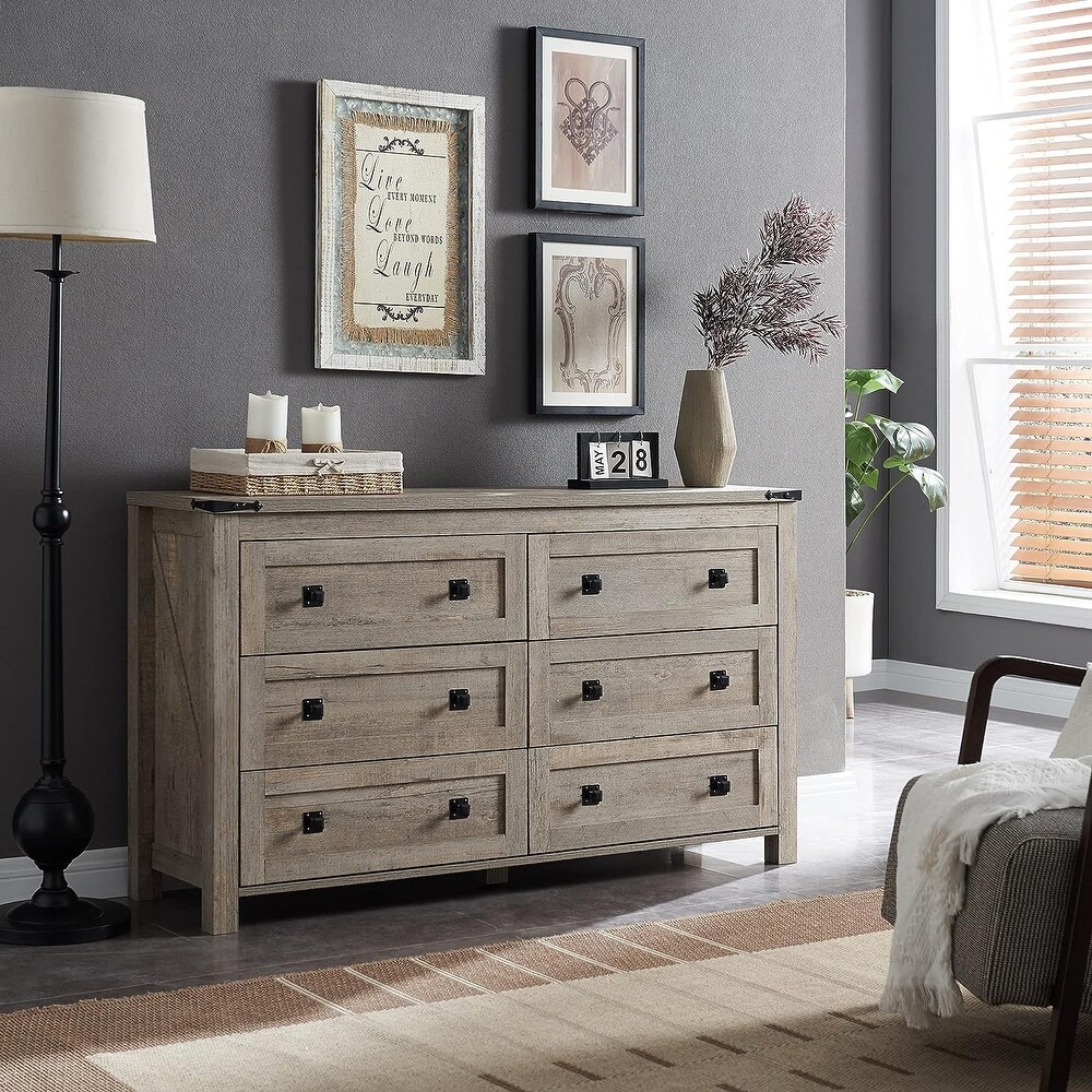 Grey Farmhouse Dressers Bed Bath Beyond