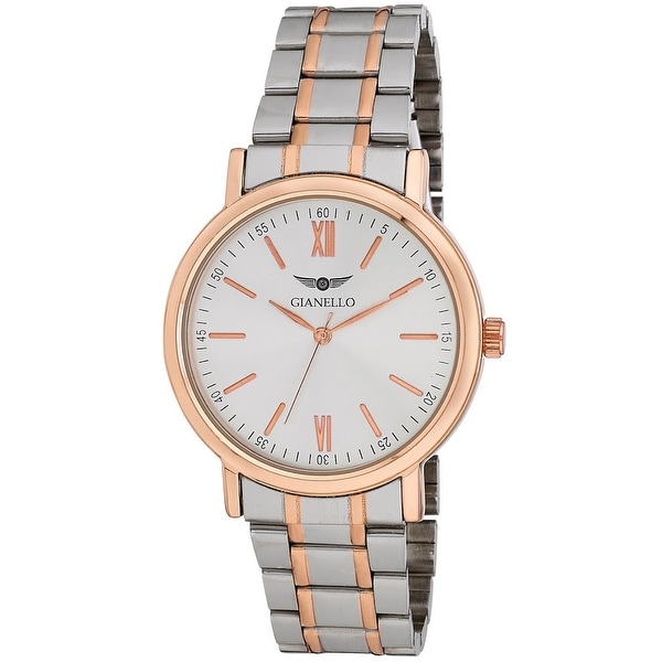 Gianello Mens Roman Numeral Link Watch