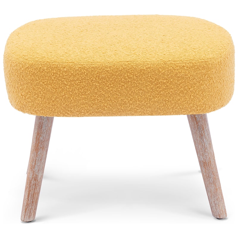 Boucle Polyester Upholstered Living Room Set - Stain Resistant (2-Piece Set)