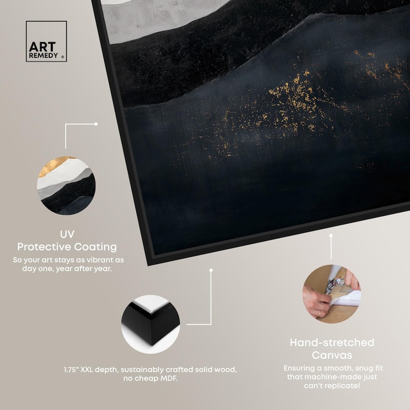 Golden Vista II Canvas by Art Remedy