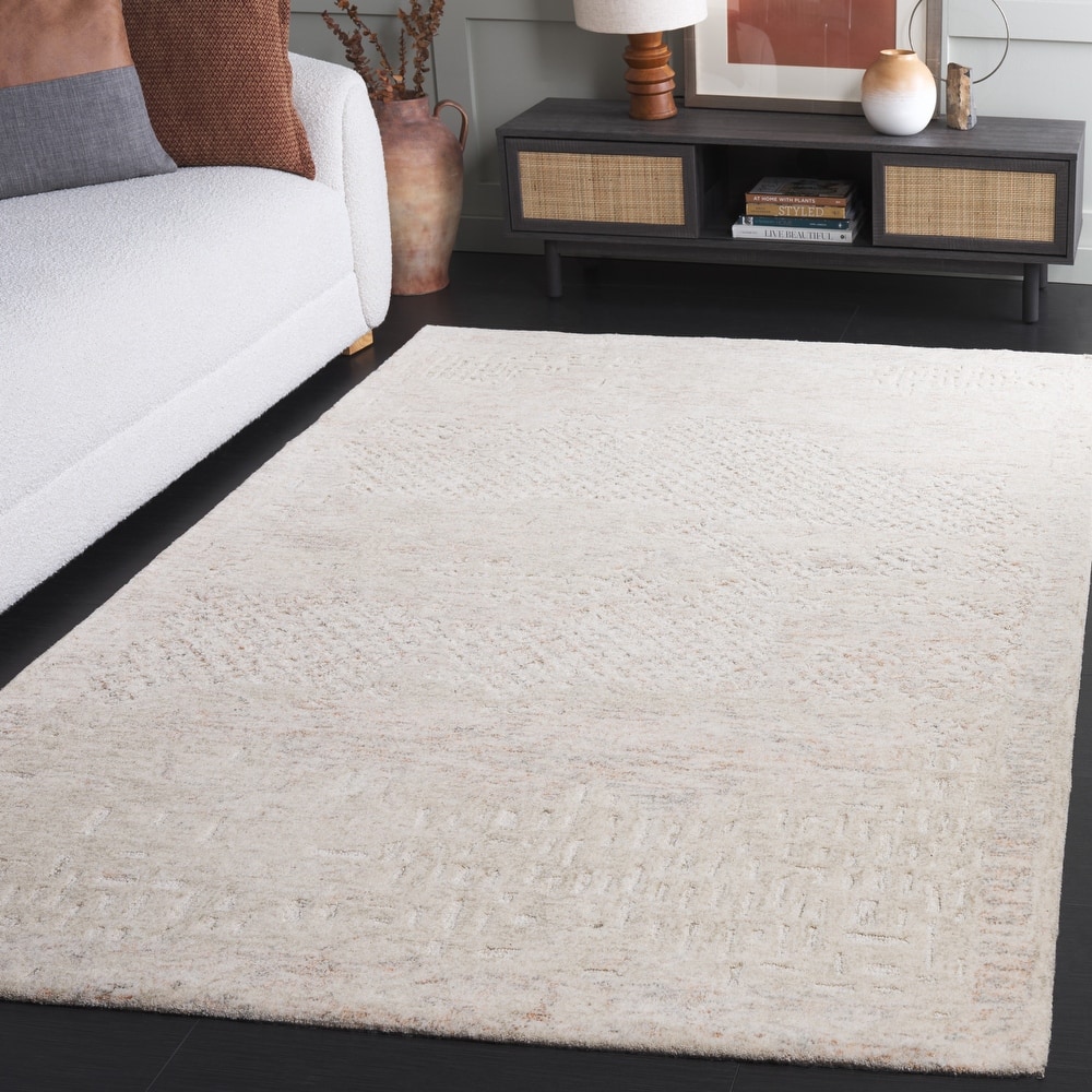 SAFAVIEH Handmade Harvest Dylis Modern Contemporary Wool Rug