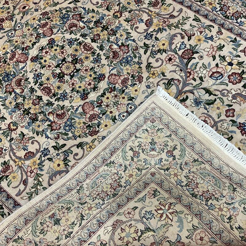 HERAT ORIENTAL Handmade Tabriz Wool Rug - 4'1" x 6'