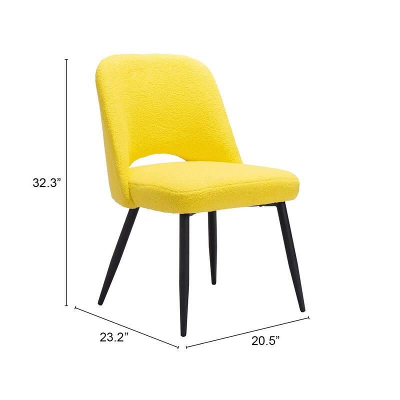 Teddy Dining Chair (Set of 2) - Product 1 (in) : 20.5" W x 23.2" D x 32.3" H
