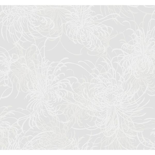 Shop Seabrook Designs Noell Floral Unpasted Wallpaper Overstock