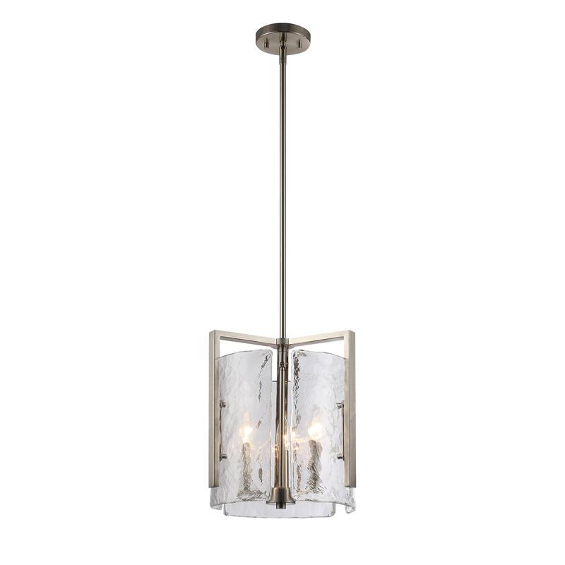 Golden Lighting Aenon 3-light Pendant in Pewter