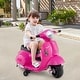 preview thumbnail 14 of 30, Kids Ride On Motorcycle with LED Lights and Horn Sound - 26" x 15" x 20"