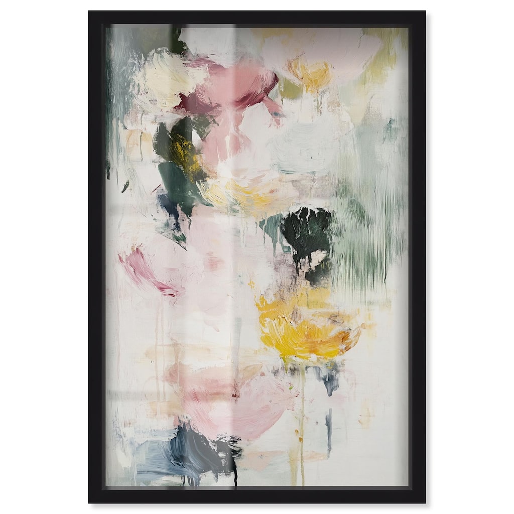 Dripping Colors II Shadowbox by Art Remedy