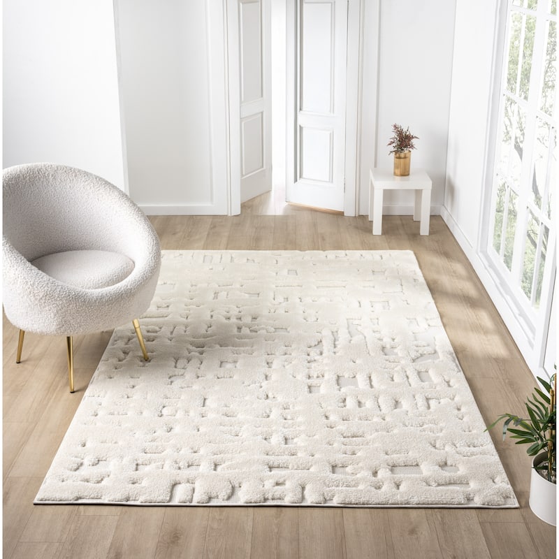 Natural Collection Modern Abstract Area Rug