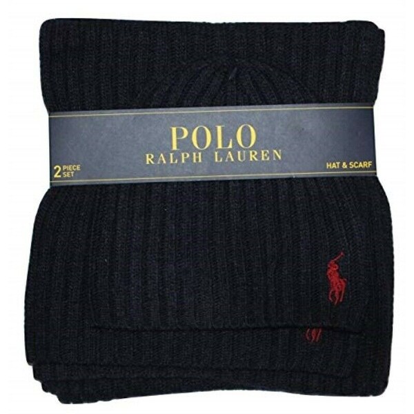 polo hat and scarf