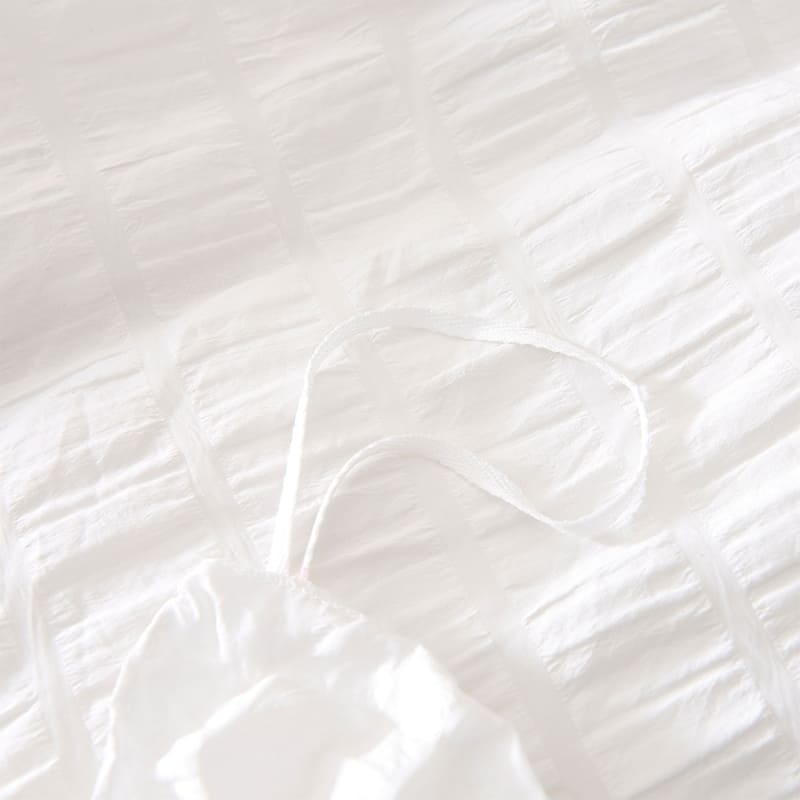 Seersucker Duvet Cover Set