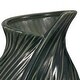 preview thumbnail 21 of 45, Ceramic Stylish Rubpert Contemporary Vase - Green