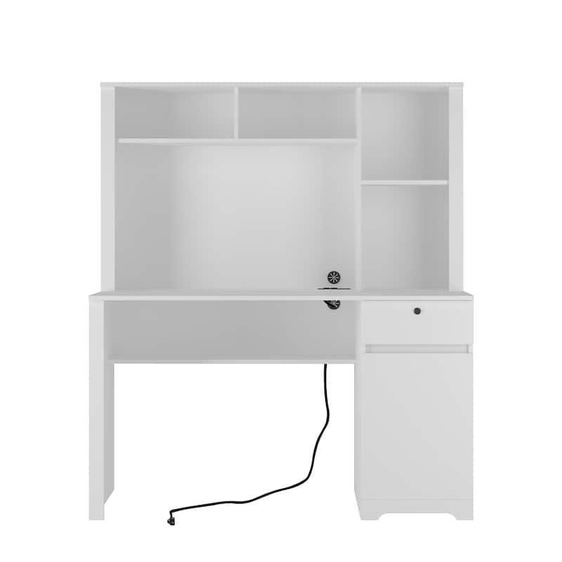 Home Office Desk with Drawers