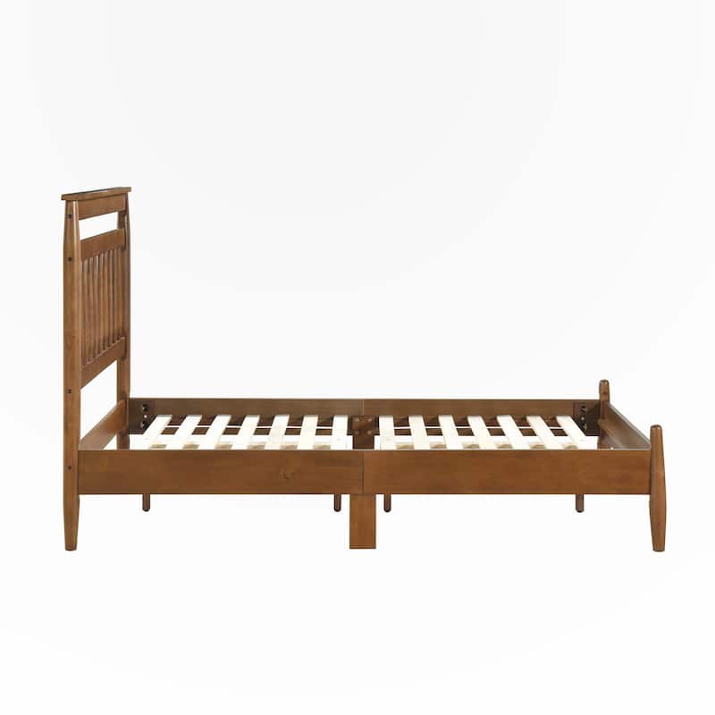Transitional Design Twin Platform Bed