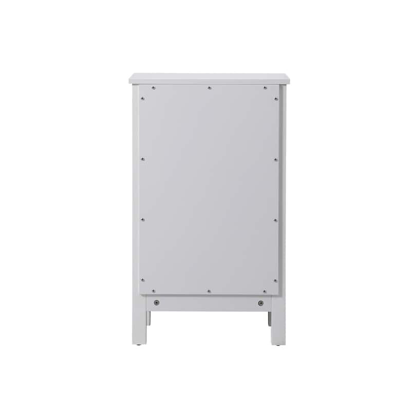 Indigo Home 18 Inch Bathroom Storage Freedstanding Cabinet