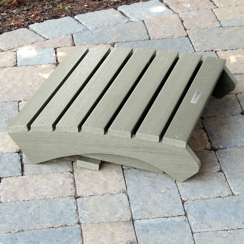 HIGHWOOD Eco-Friendly Synthetic Wood Folding Ottoman