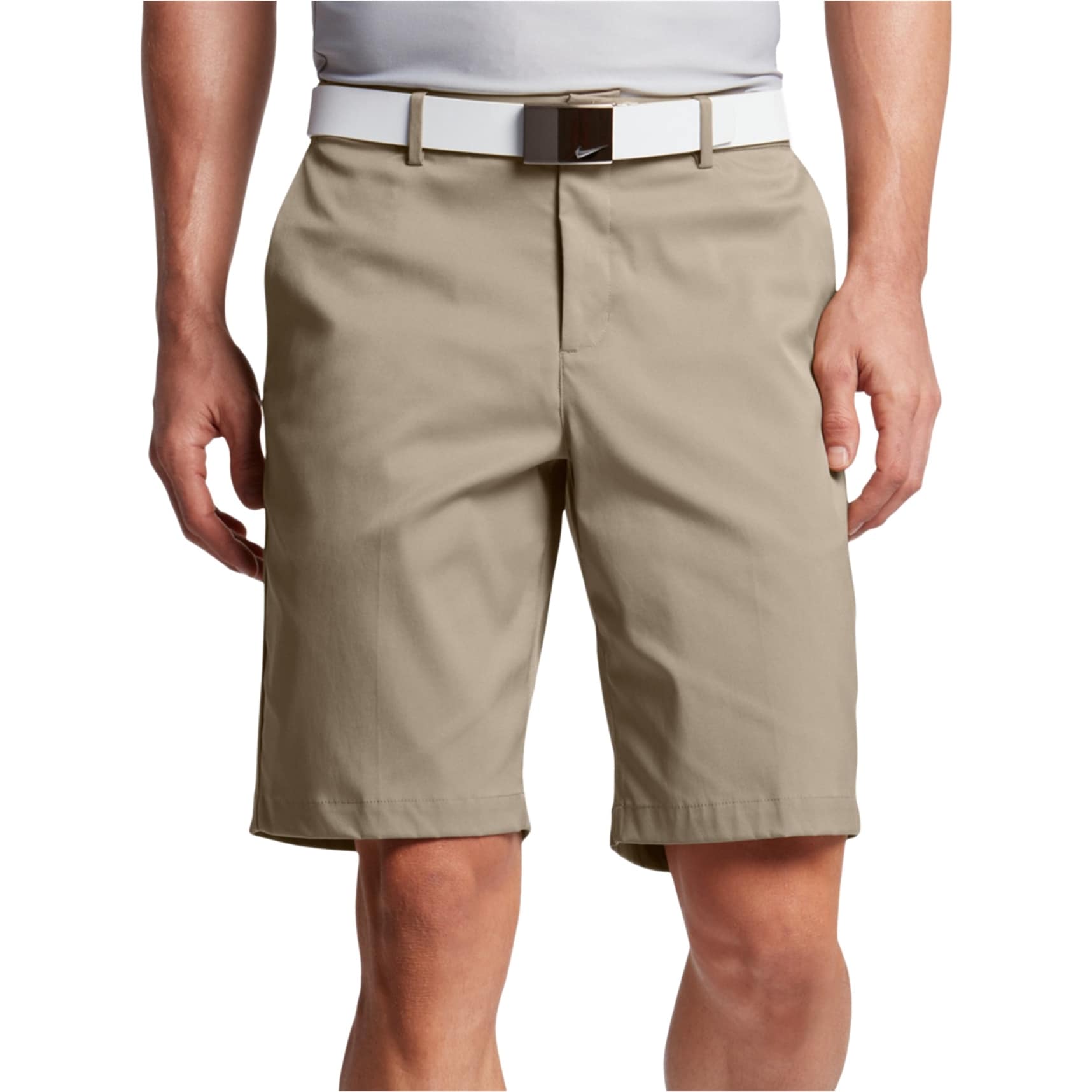 men's dri fit khaki shorts
