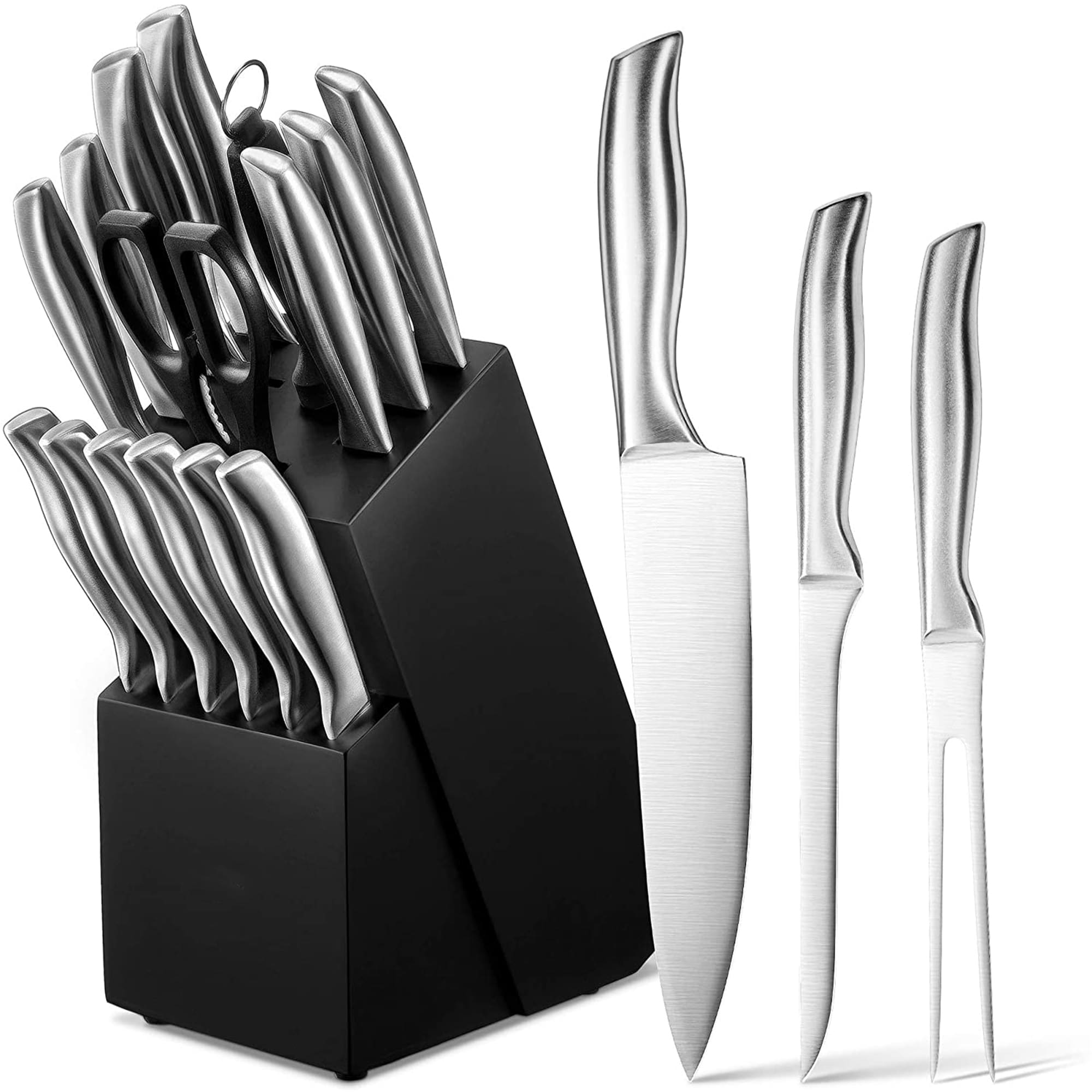 Knife Set, 16-Piece Kitchen Knife Set - 16PCSS-Stainless Steel