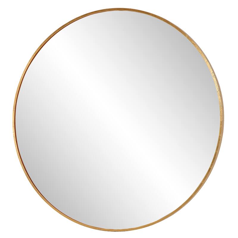 Uttermost Junius Large Gold Round Mirror - 60"W x 60"H x 1.5"D