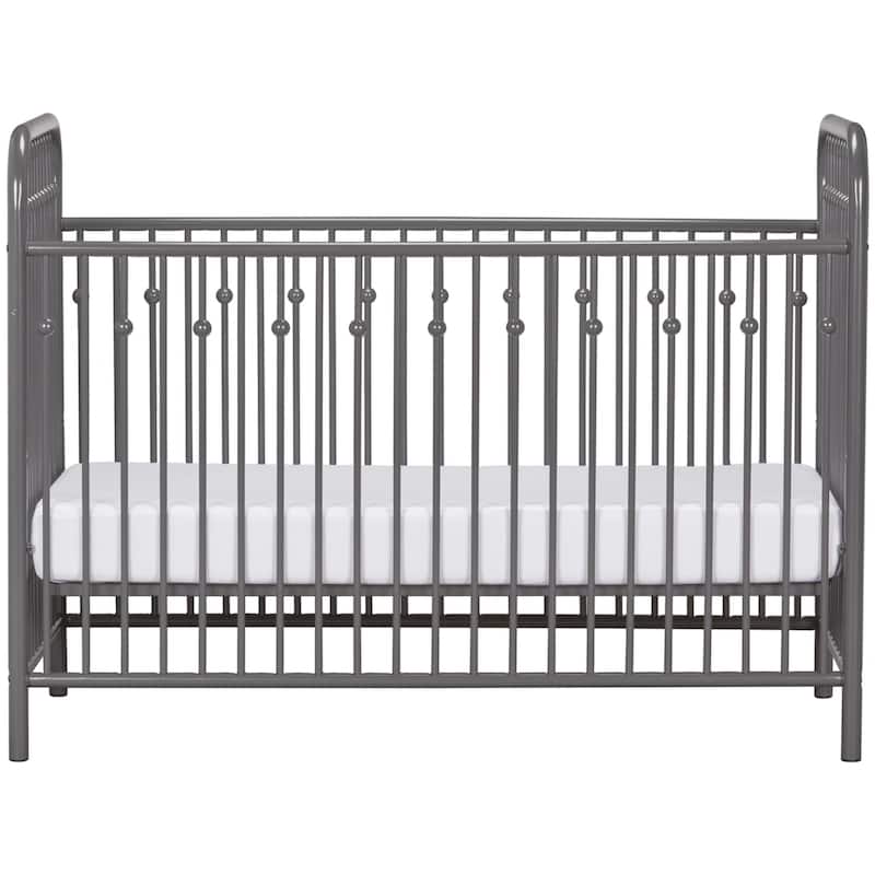 Little Seeds Monarch Hill Ivy Metal Crib - N/A