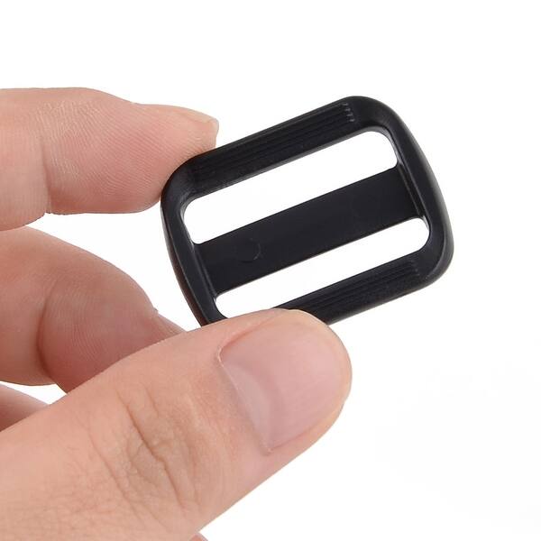 Outdoor Plastic Adjustable Handbag Bag Glide Fastener Buckle 1 3 Inches Length 30 Pcs Black 1 3 X 1 X 0 2 L W T On Sale Overstock