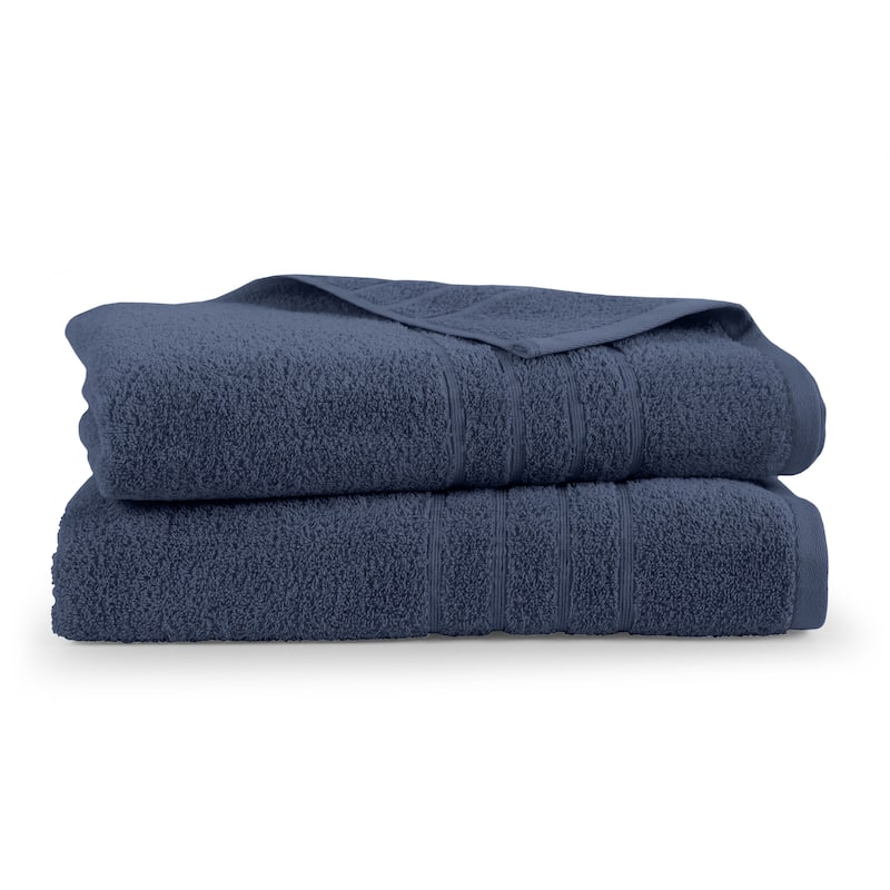 Martex Ultimate 2 Pack Bath Sheet Set - 2 Piece Set - Estate Blue