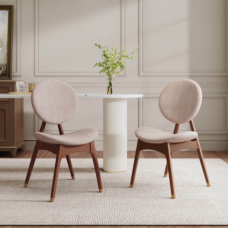 Christopher Knight Home - Nomi Modern Upholstered Indoor Dining Chair with Curved Back Support - Grey