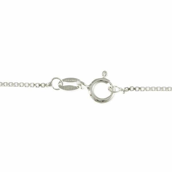Sterling silver .925 small OWL set CZ pendant with 18" necklace Rhodium finish Sterling silver .925 small OWL set CZ pendant with 18" necklace Rhodium finish