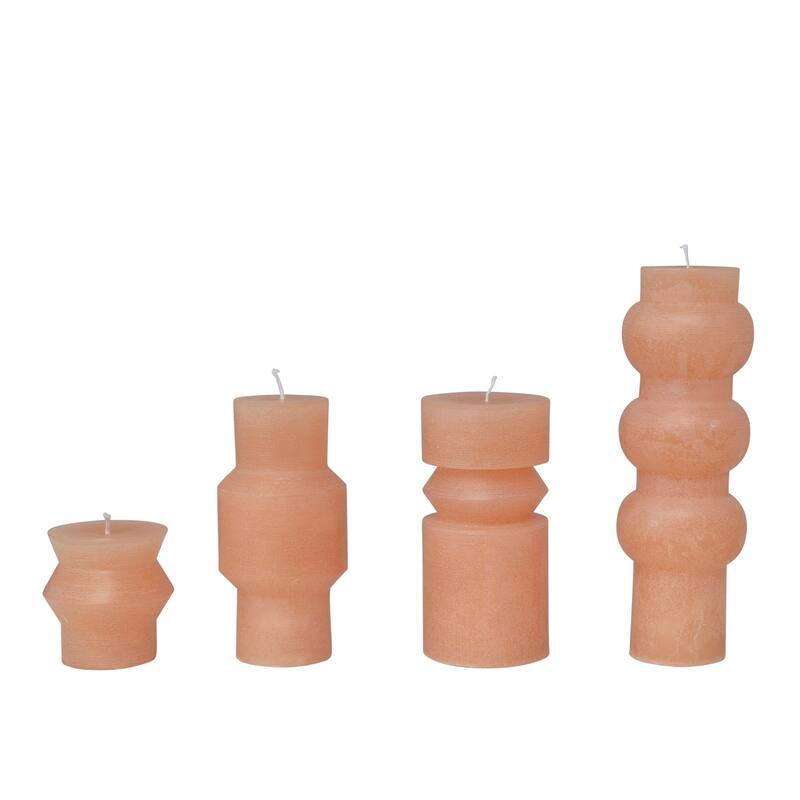 Unscented Totem Pillar Candle