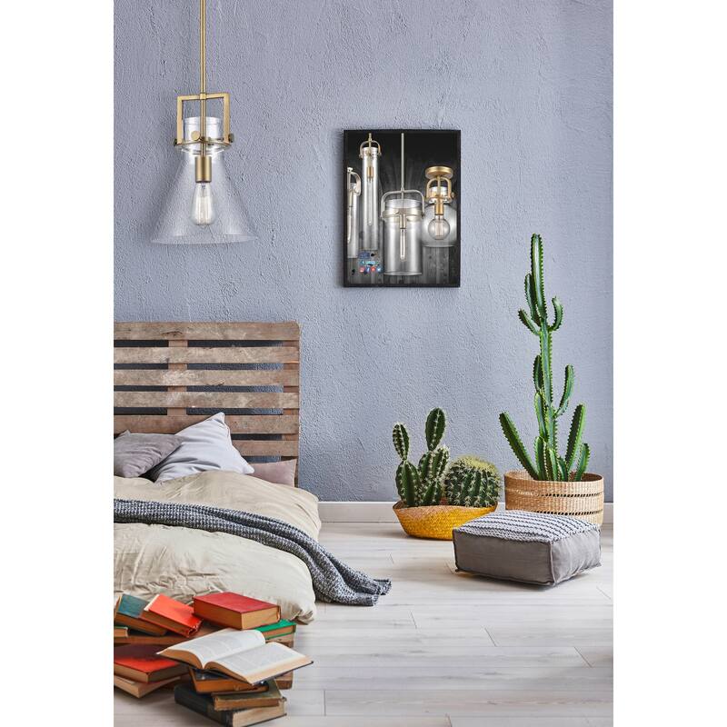 Innovations Lighting Newton Cone - 1 Light 10" Stem Hung Pendant