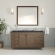 preview thumbnail 38 of 51, James Martin Vanities Chicago 60" Single Vanity, Whitewashed Walnut