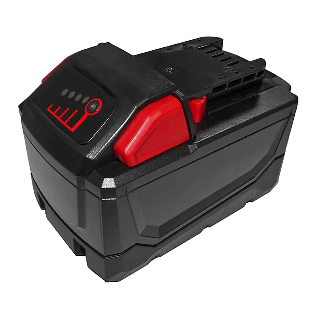 Battery for Milwaukee M18 0880-20 2626-20 48-11-1828 48-11-1815 48-11-1820 M18XC - Black