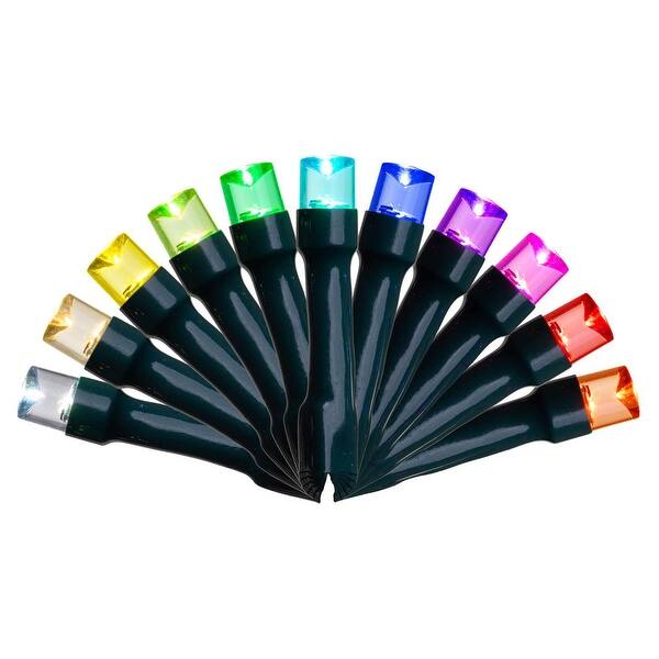 slide 2 of 5, Celebrations Platinum LED Micro/5mm RGBW 50 ct String Smart-Enabled Christmas Lights 17 ft.