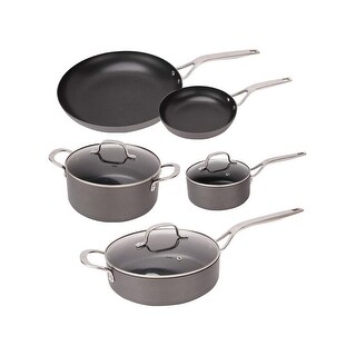 8 Piece Hard Anodized Nonstick Set