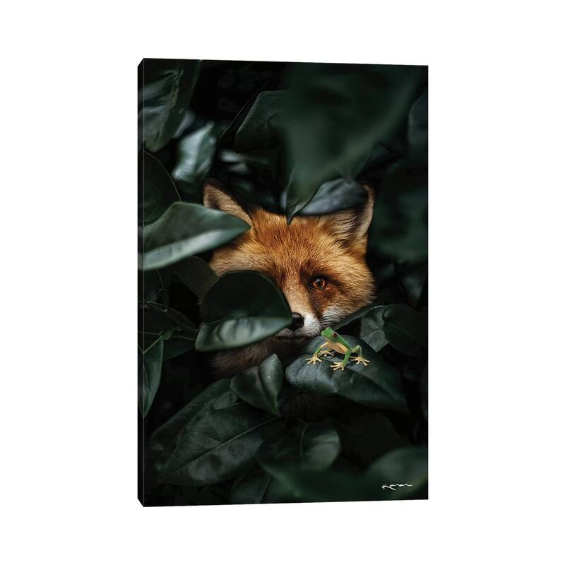 iCanvas "I Love My Heart Because It's Yours" by Karen Cantuq Canvas Print