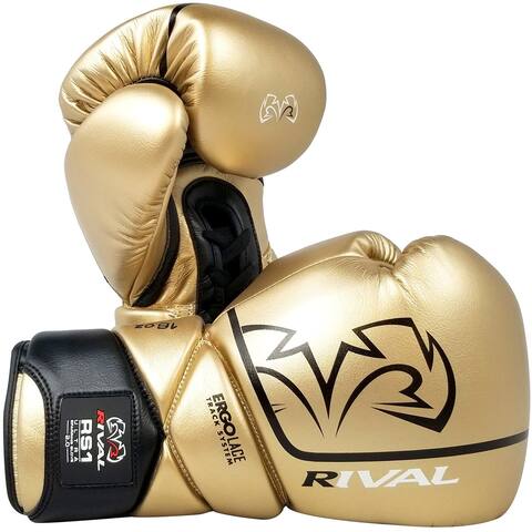 Rival Boxing RS1 2.0 Ultra Pro Lace-Up Sparring Gloves - Gold