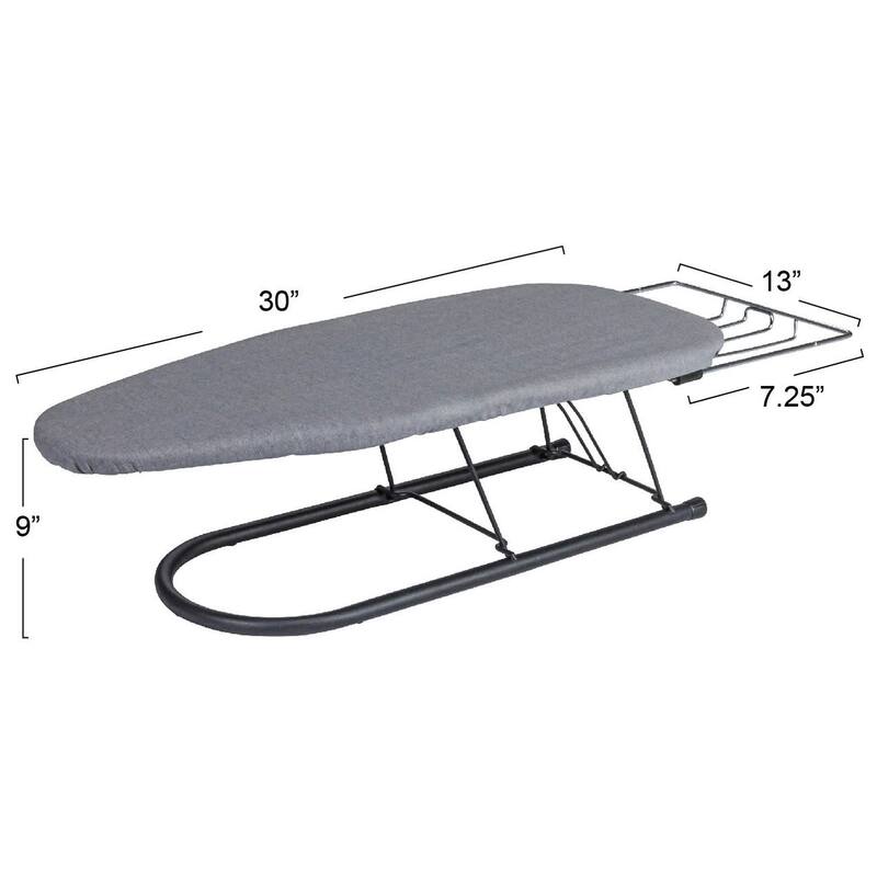 Household Essentials Tabletop Ironing Board with Iron Rest