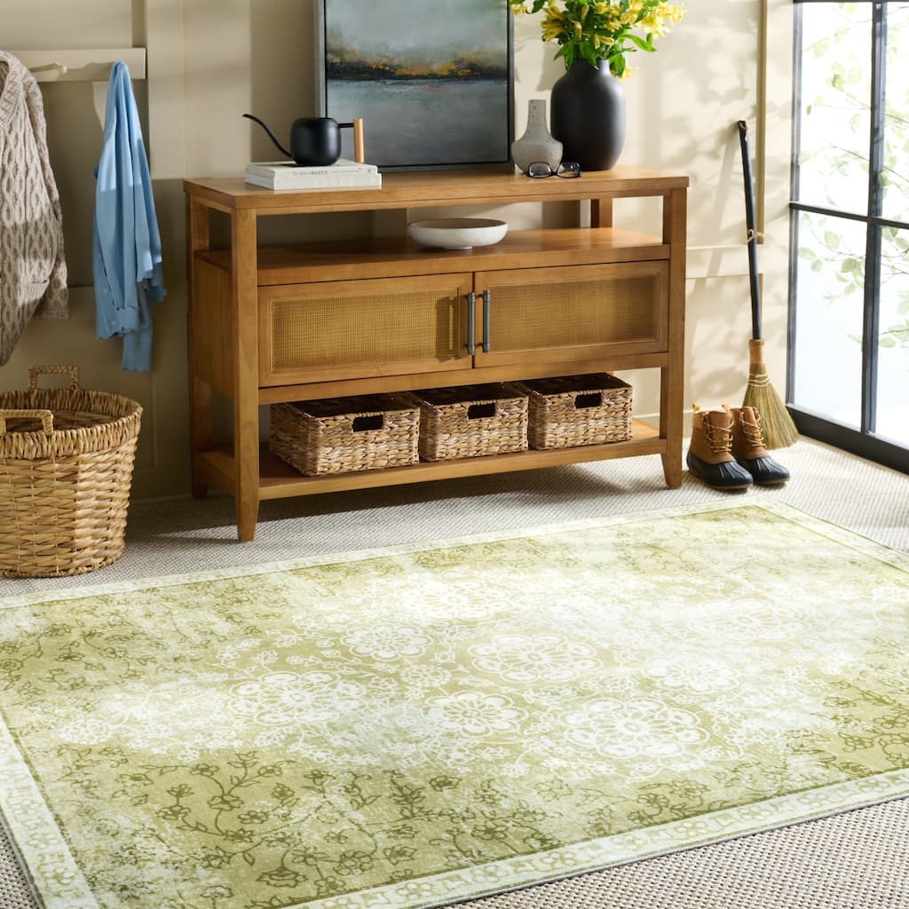 Martha Stewart Gundula Machine Washable & Slip Resistant Rug - 5' x 7'