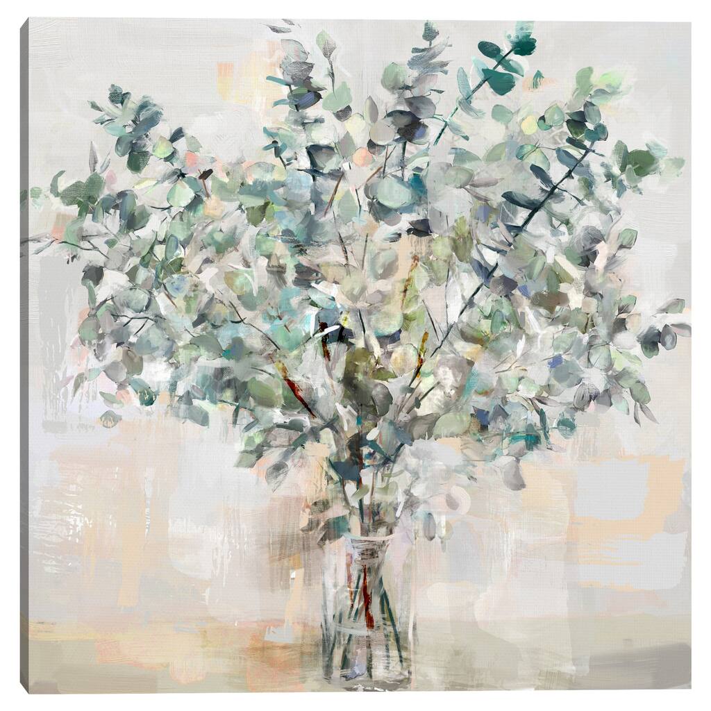 Essential Greens I by Studio Arts Canvas Art Print
