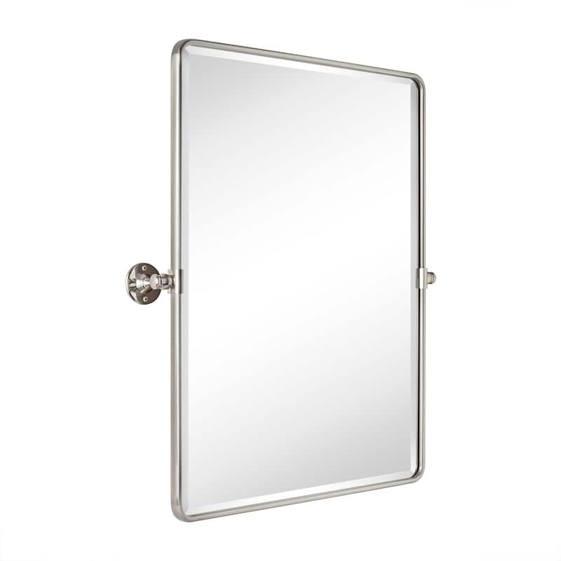 TEHOME Woodvale Rectangle Vertical Metal Wall Mirrors