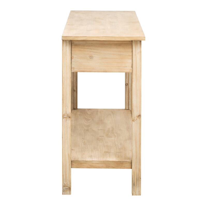 Modern 60" Console Table with 3 Drawers Honeycomb Design for Study Entryway Hallway