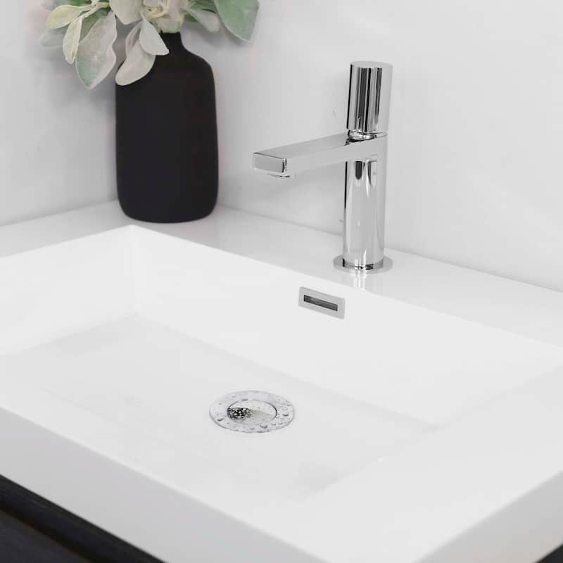 STYLISH Pop-Up Bathroom Sink Drain with Overflow D-700