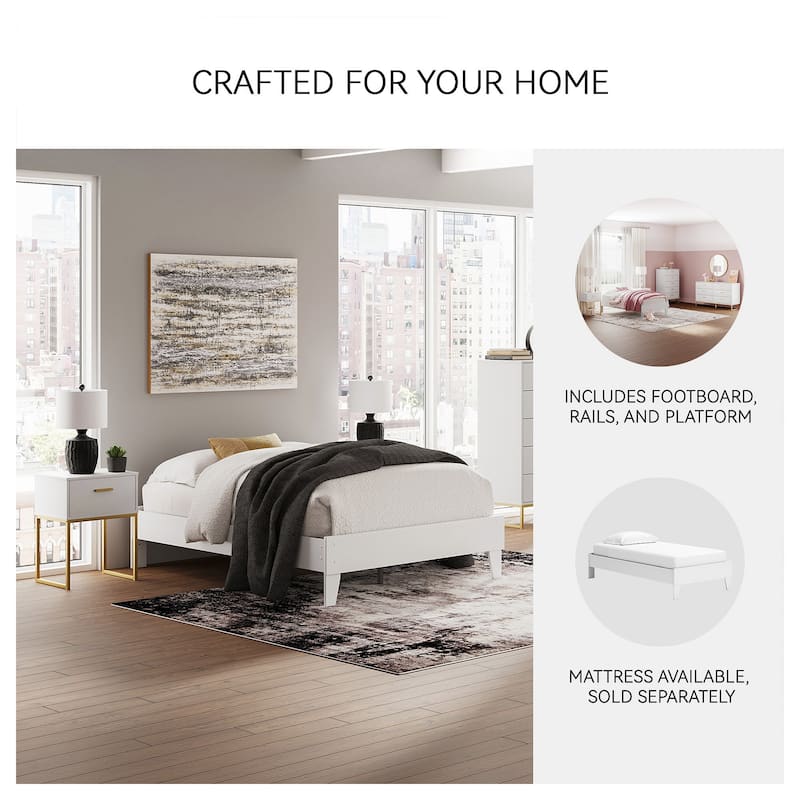 Signature Design by Ashley Socalle Platform Bed