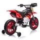 preview thumbnail 10 of 58, Kids Electric Dirt Bike Style Ride-On Toy with Removable Training Wheels, 12V Dual Drive, Slow Start, and Rear Suspension.