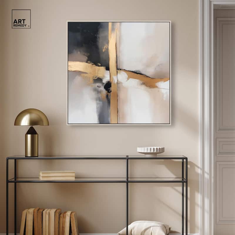 Gilded Rupture I Canvas by Art Remedy