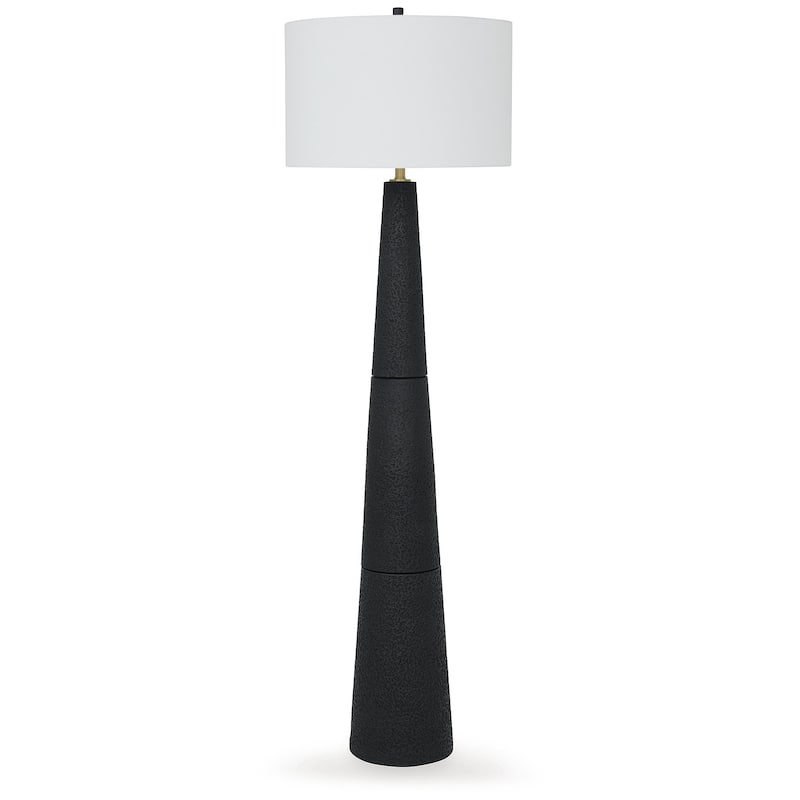 Signature Design by Ashley Hallburg Black Floor Lamp - 21.25" W x 21.25" D x 68.5" H